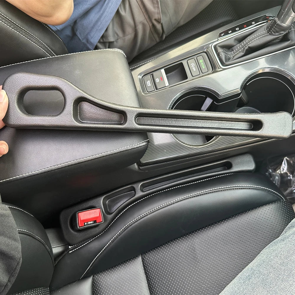 2Pcs Universal Car Console Organizer & Seat Gap Filler