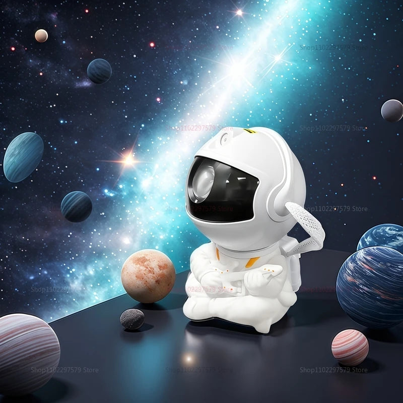 Astronaut Galaxy Projector - Stars, Nebula & Water Ripple LED Night Ligh