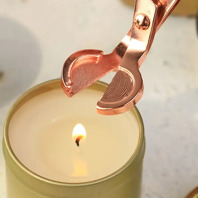 3-in-1 Stainless Steel Candle Wick Trimmer & Extinguisher