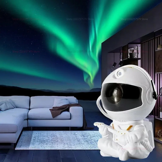 Astronaut Galaxy Projector - Stars, Nebula & Water Ripple LED Night Ligh