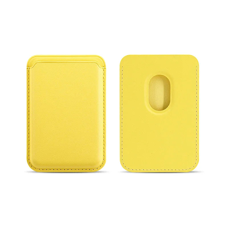 Phone Leather Magsafe Case with Magnetic Card Holder for IPhone