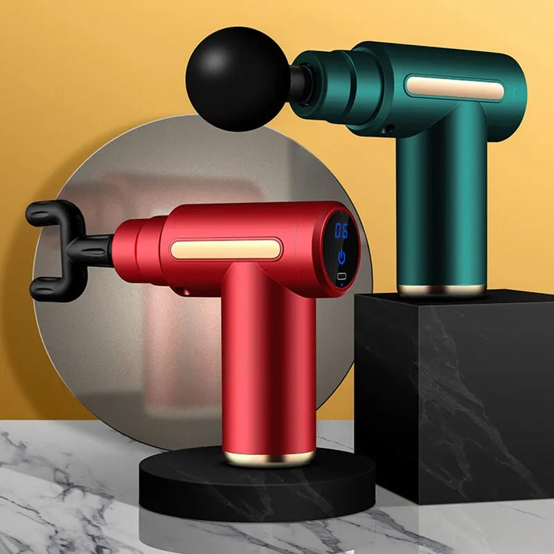 Portable Deep Tissue Massage Gun (24W, USB Type-C)