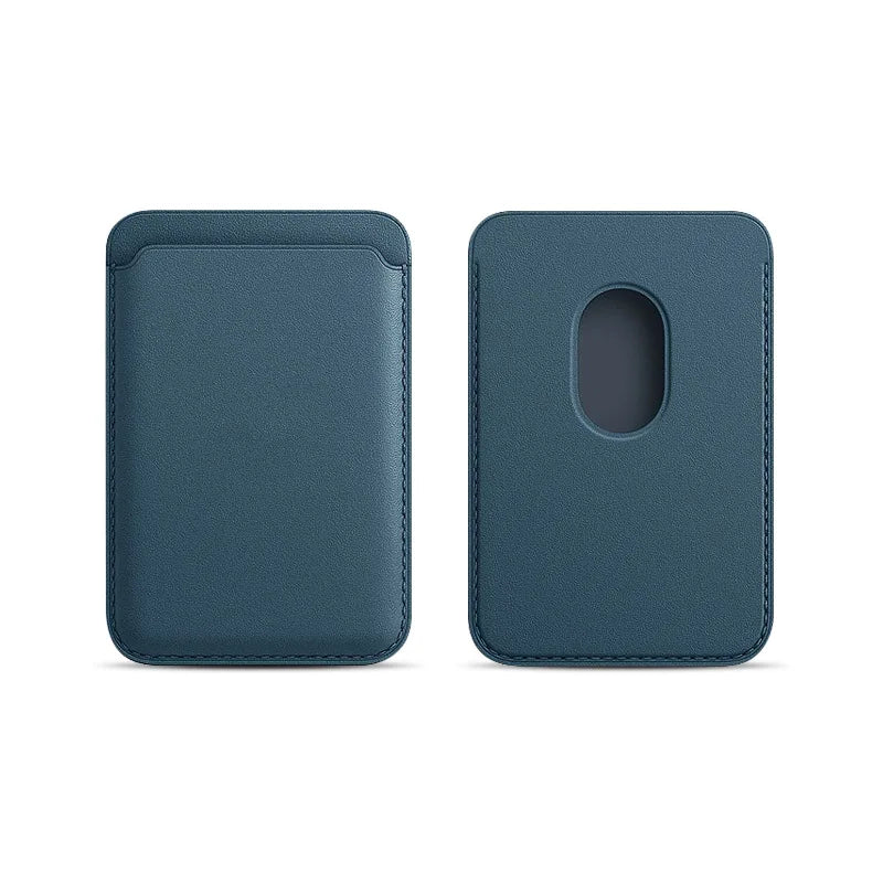 Phone Leather Magsafe Case with Magnetic Card Holder for IPhone