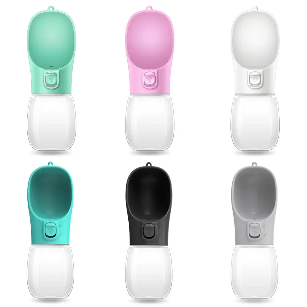 Outdoor Leakproof Pet Water Bottle (One-Hand Operation)