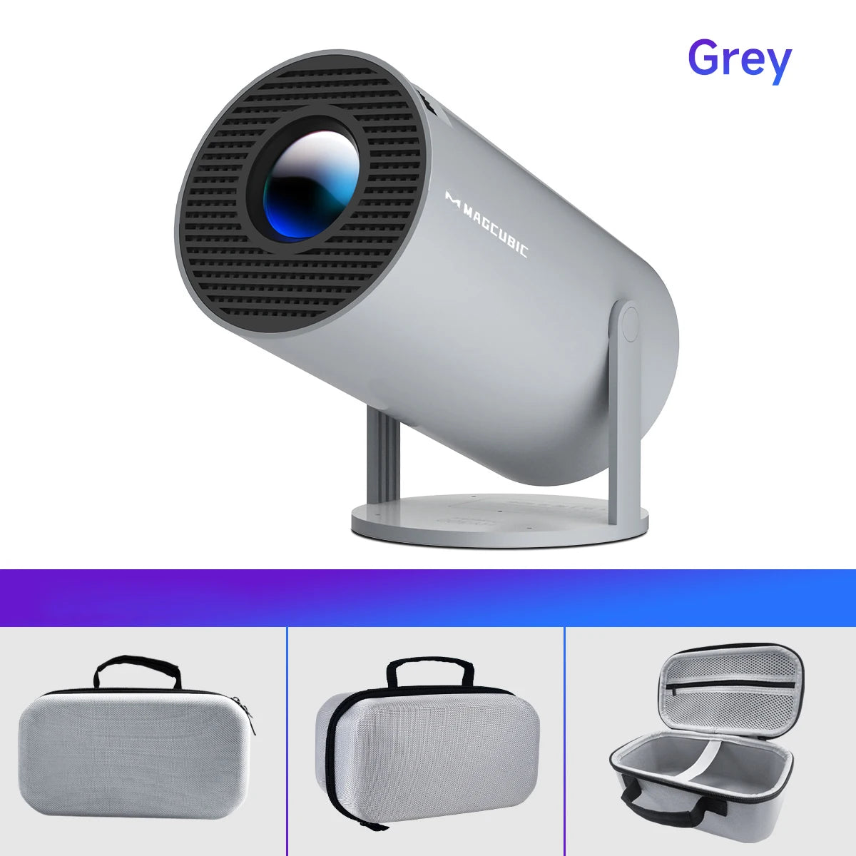 Magcubic HY300 Pro 4K Supported Smart Projector - Android 11 & WiFi 6