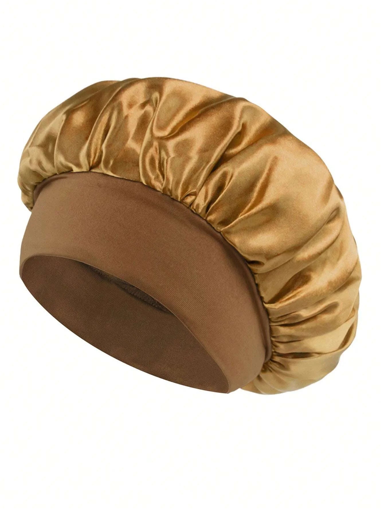 Satin Sleep Bonnet with Wide, Non-Marking Comfort Band (1pc or 2pc)