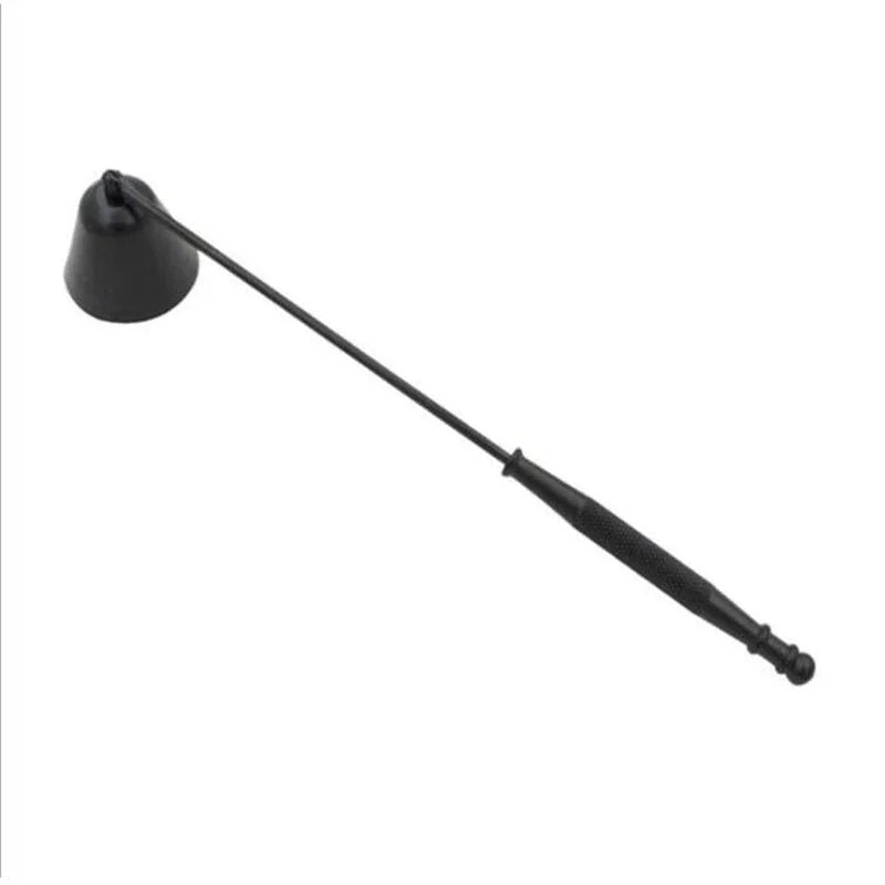 Long-Handled Bell Candle Snuffer - Safe & Elegant Candle Care Tool