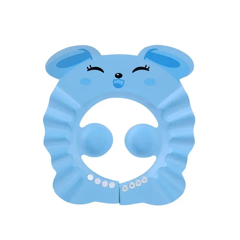 Adjustable Baby Shampoo Hat - Waterproof Eye & Ear Protection