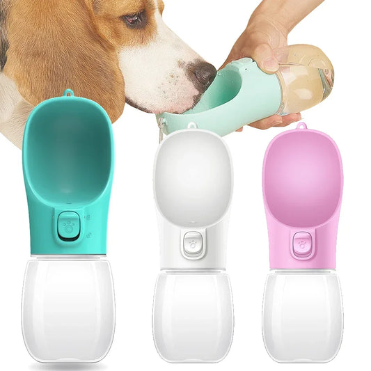 Outdoor Leakproof Pet Water Bottle (One-Hand Operation)