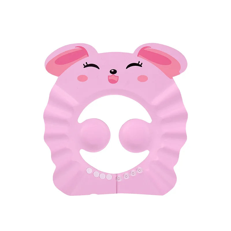 Adjustable Baby Shampoo Hat - Waterproof Eye & Ear Protection