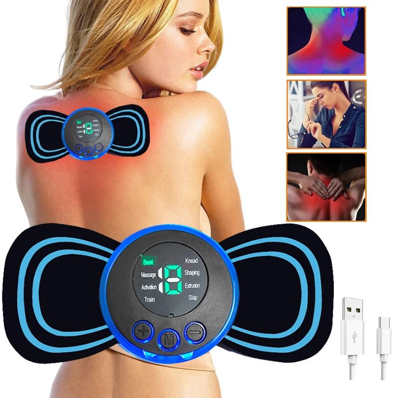 Wireless Mini EMS Body Massager & Muscle Relaxer
