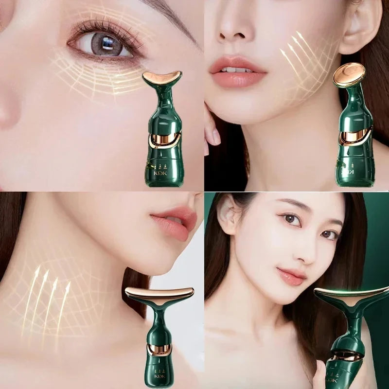 3-in-1 Sonic Neck Massager & Face Lifting Device