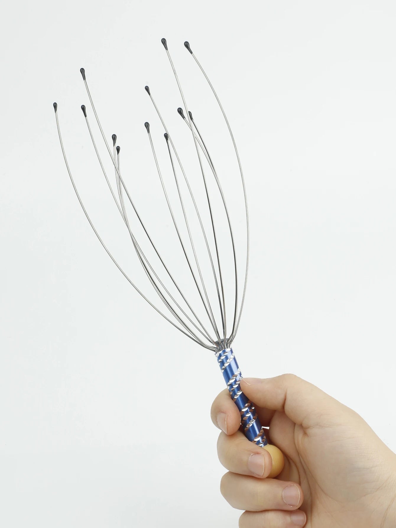 Octopus Head Massager & Scalp Scratcher (Stainless Steel)