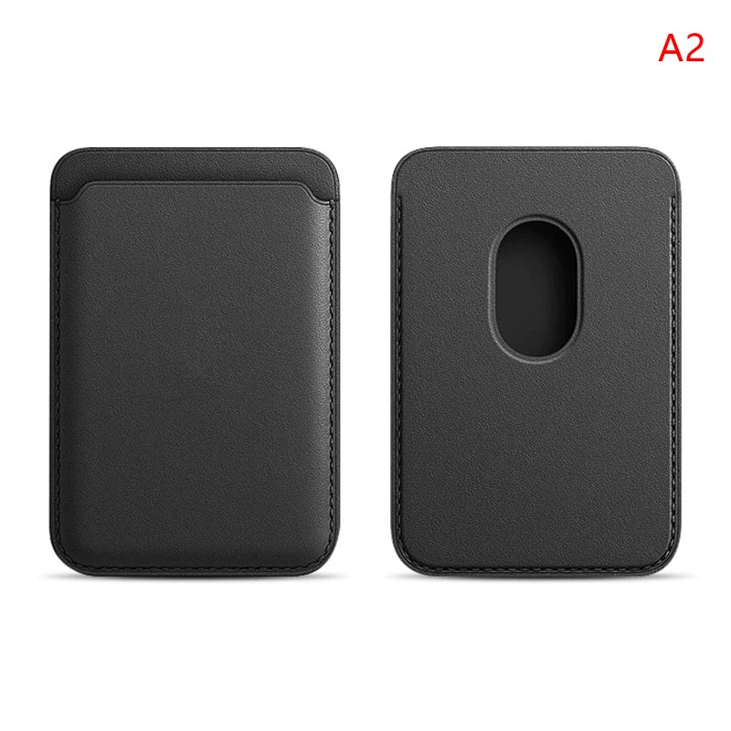 Phone Leather Magsafe Case with Magnetic Card Holder for IPhone