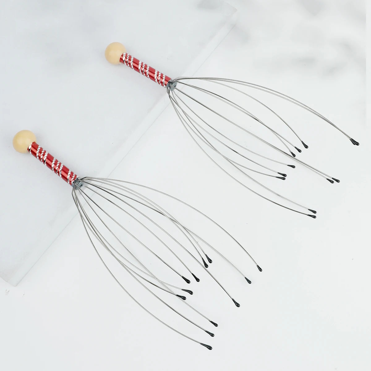 Octopus Head Massager & Scalp Scratcher (Stainless Steel)