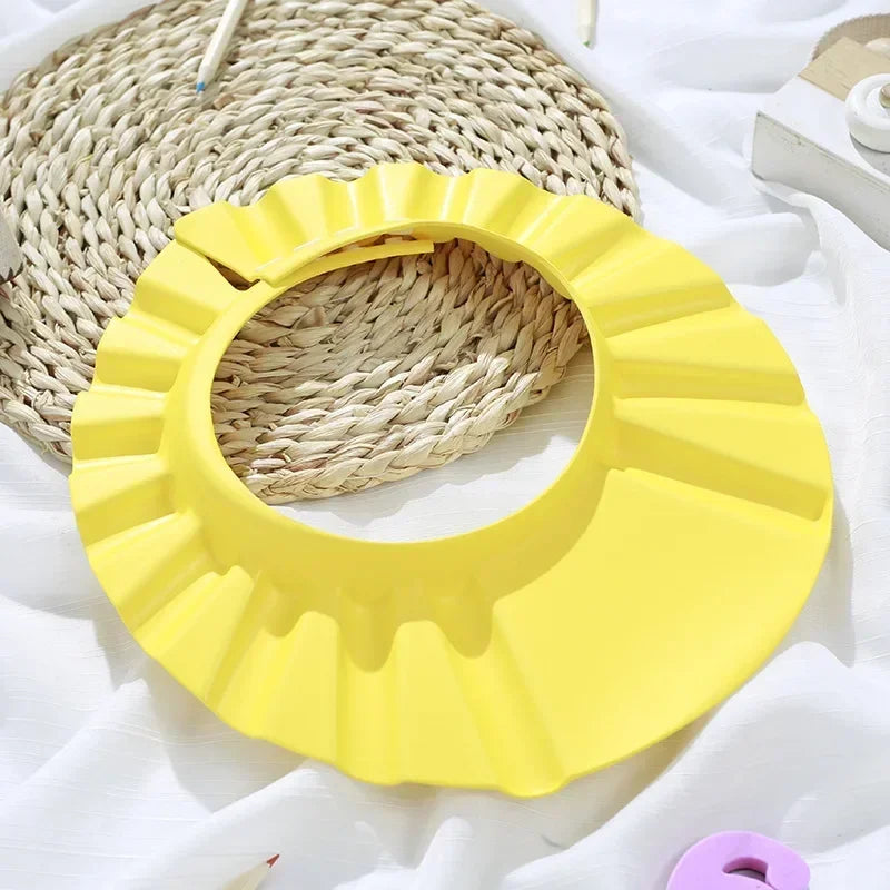 Adjustable Baby Shampoo Hat - Waterproof Eye & Ear Protection