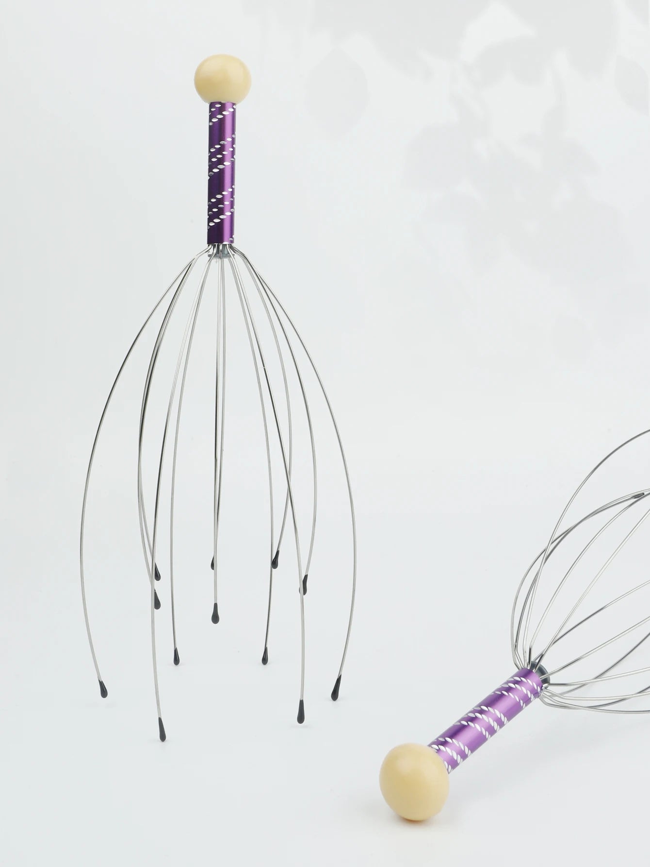 Octopus Head Massager & Scalp Scratcher (Stainless Steel)