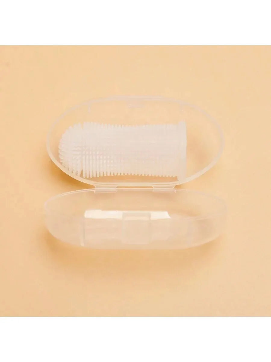 Nontoxic Silicone Pet Finger Toothbrush for Gentle Dental Care