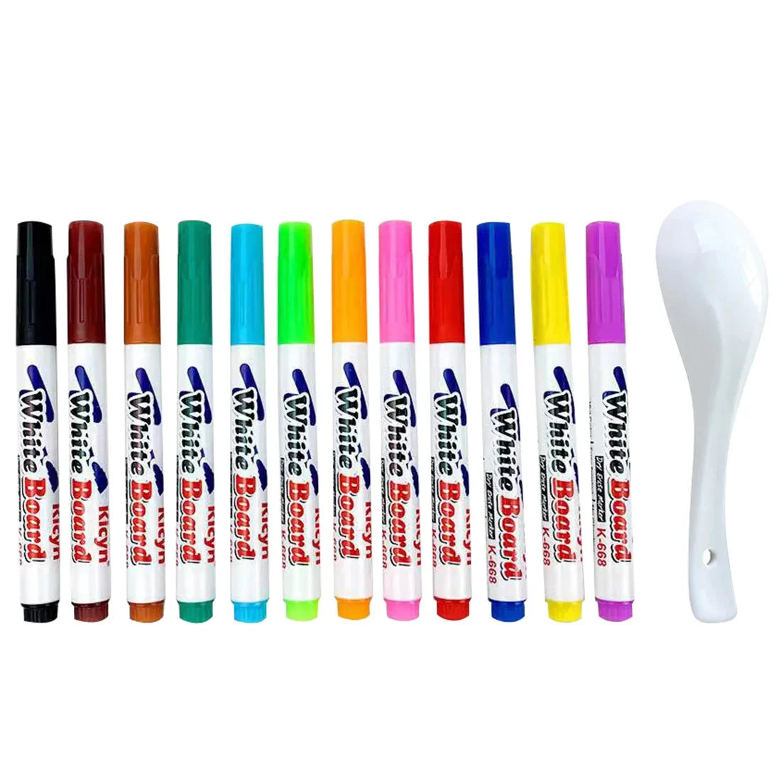 Magical Water Painting Pen Set with Spoon (Kids Floating Art Kit)