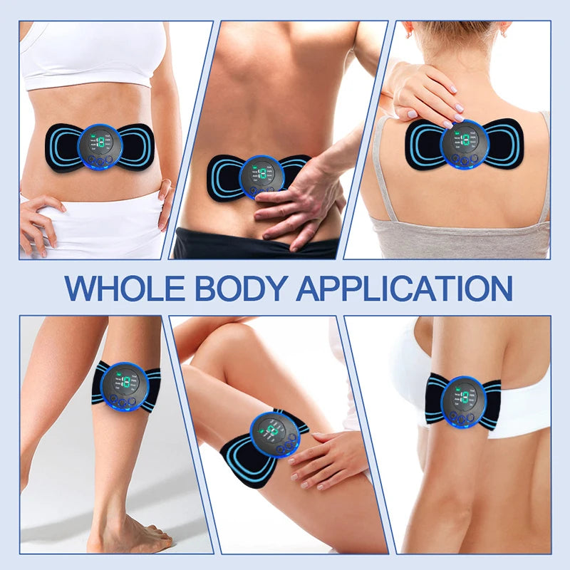 Wireless Mini EMS Body Massager & Muscle Relaxer