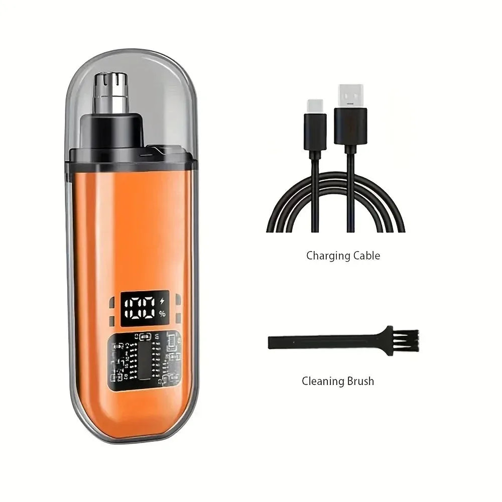 Waterproof Electric Nose & Ear Trimmer for Men (USB Rechargeable)