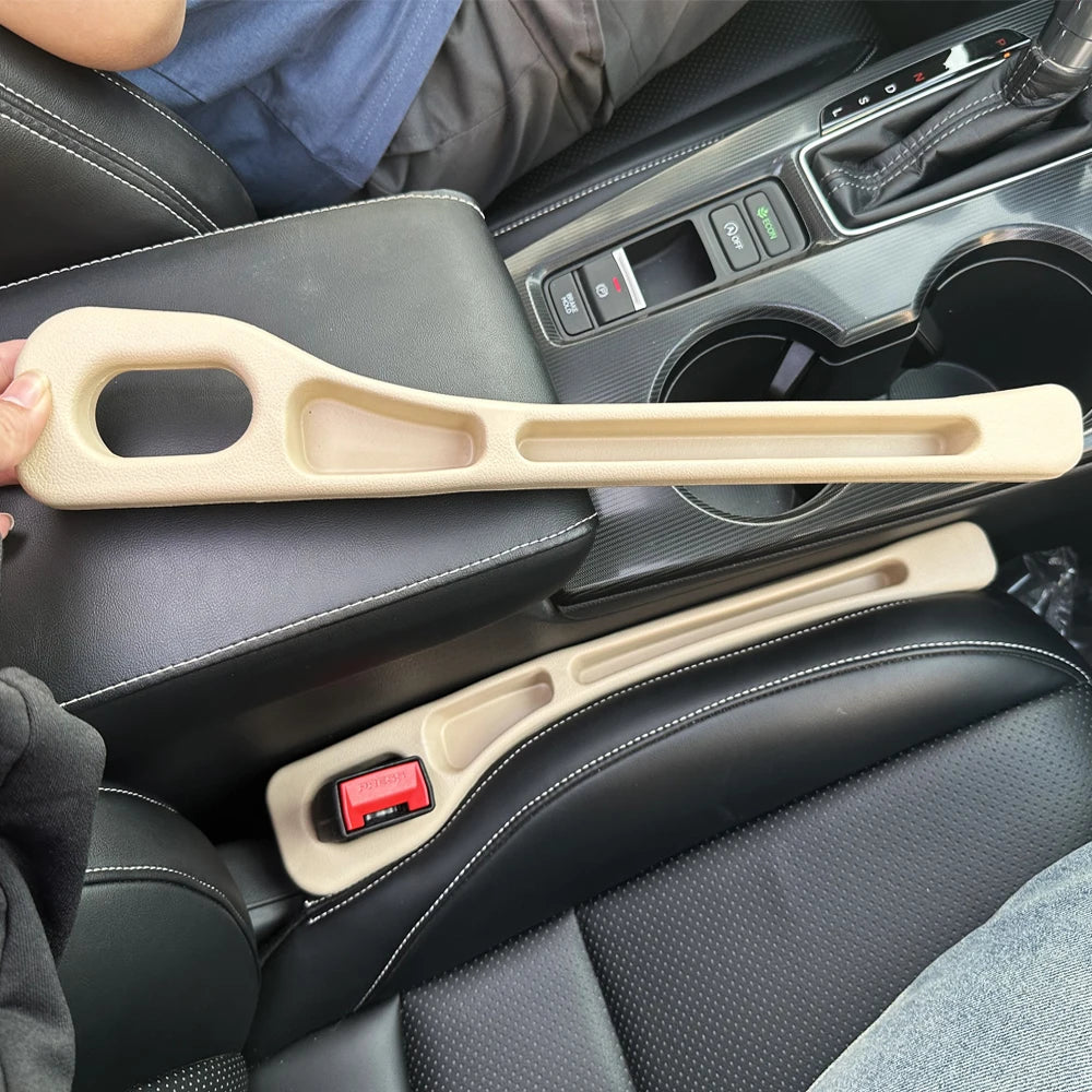 2Pcs Universal Car Console Organizer & Seat Gap Filler