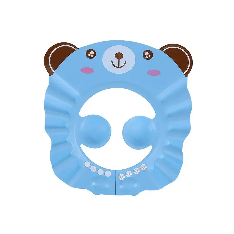 Adjustable Baby Shampoo Hat - Waterproof Eye & Ear Protection