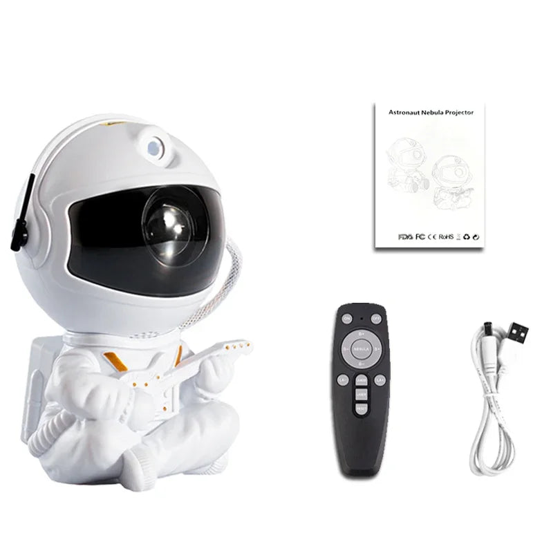 Astronaut Galaxy Projector - Stars, Nebula & Water Ripple LED Night Ligh