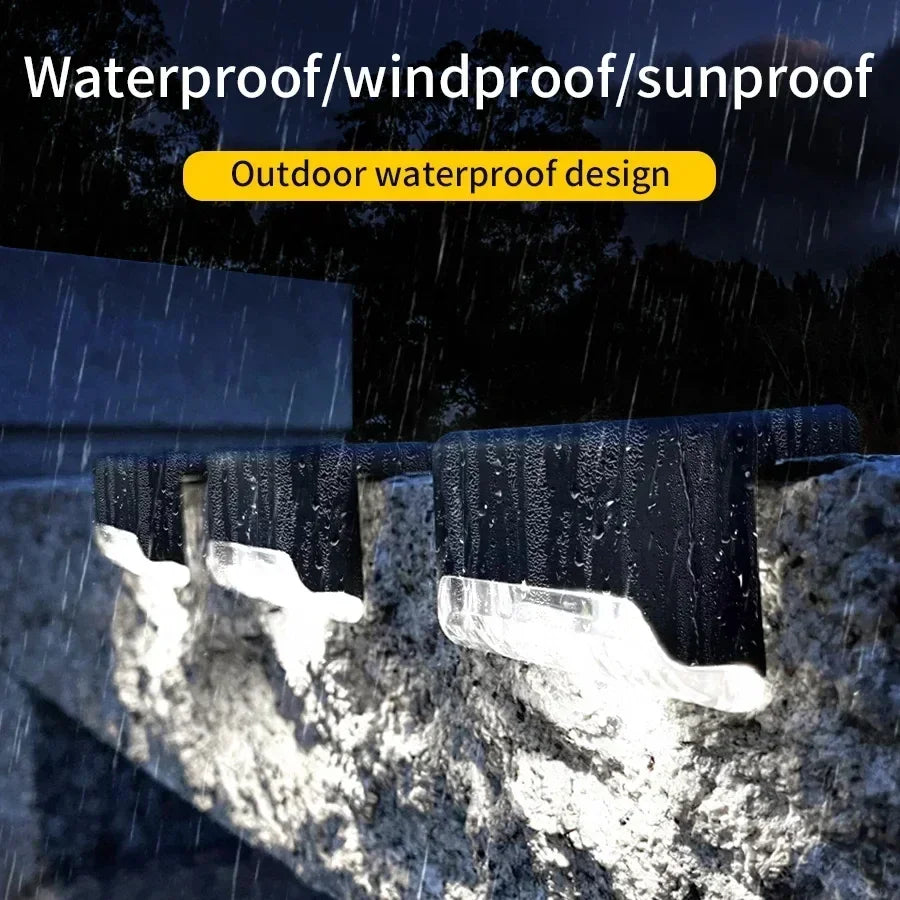 Outdoor Waterproof LED Solar Deck Lights - Ambient Path & Step Decor
