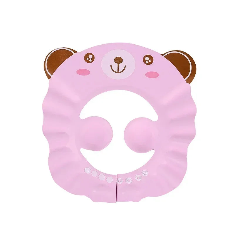 Adjustable Baby Shampoo Hat - Waterproof Eye & Ear Protection