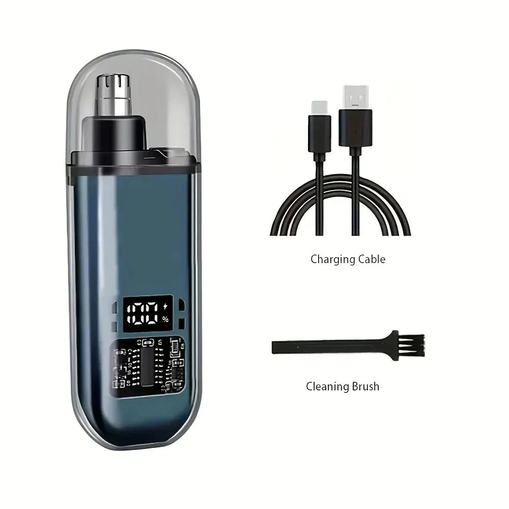 Waterproof Electric Nose & Ear Trimmer for Men (USB Rechargeable)