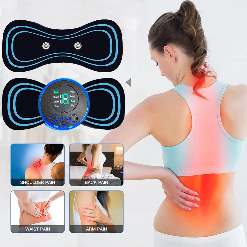 Wireless Mini EMS Body Massager & Muscle Relaxer