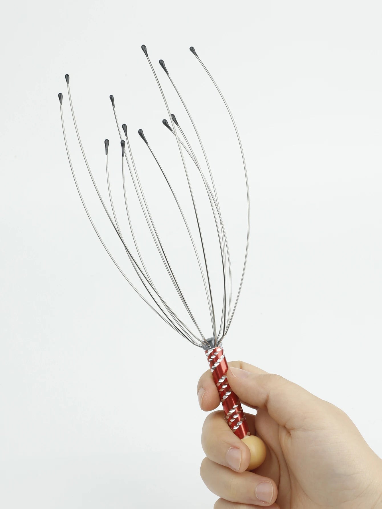 Octopus Head Massager & Scalp Scratcher (Stainless Steel)