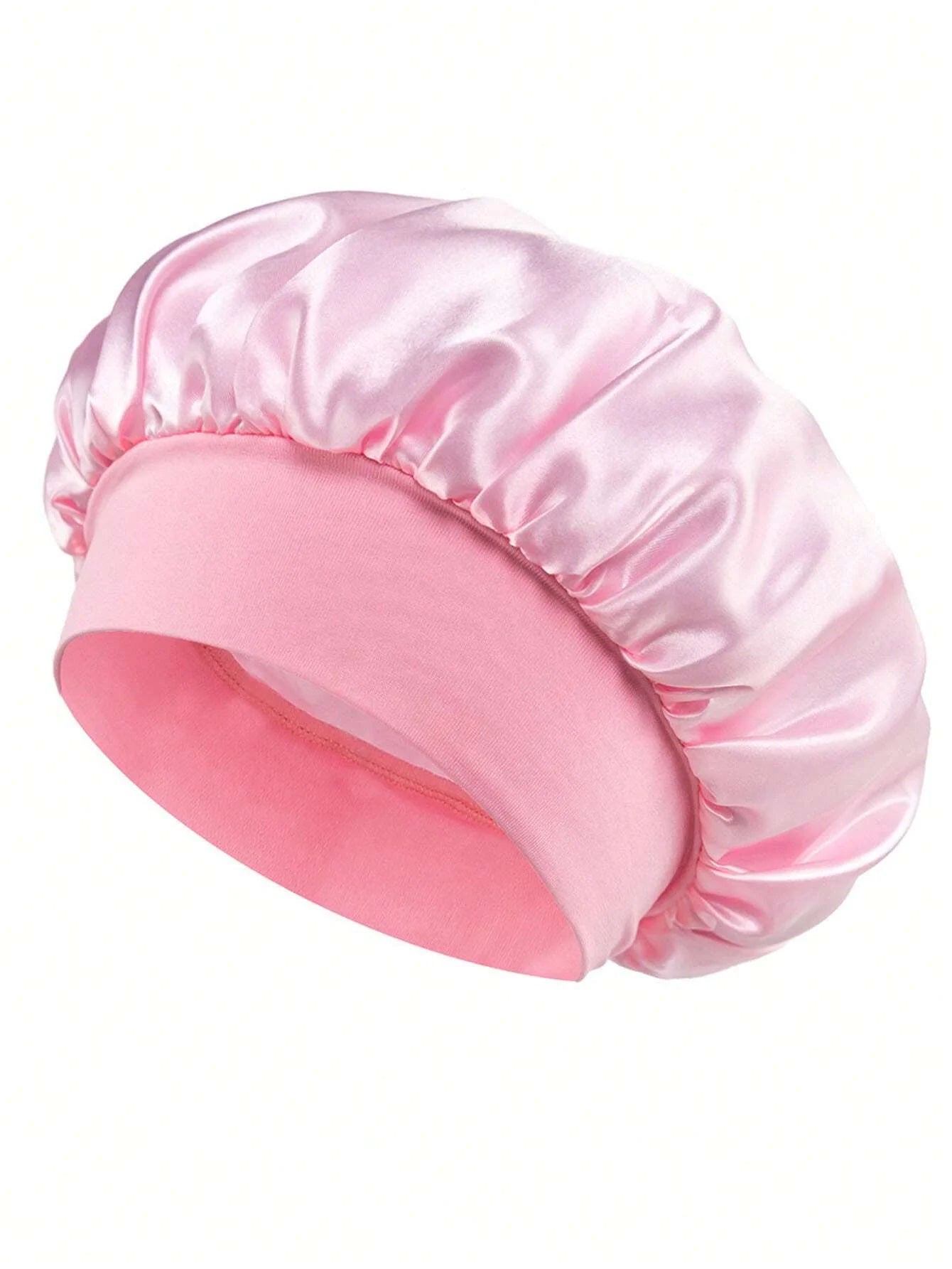 Satin Sleep Bonnet with Wide, Non-Marking Comfort Band (1pc or 2pc)