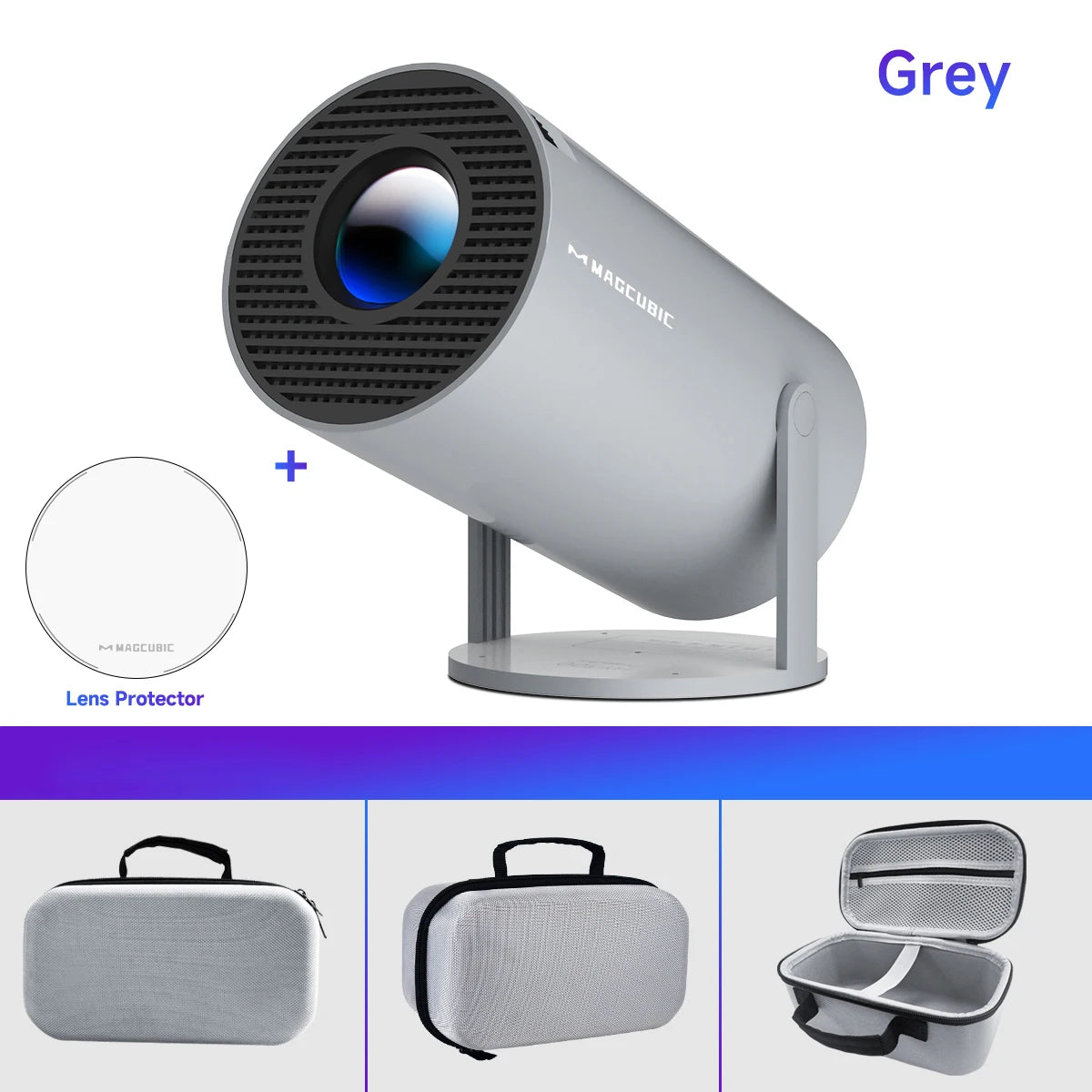 Magcubic HY300 Pro 4K Supported Smart Projector - Android 11 & WiFi 6