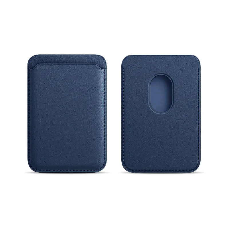 Phone Leather Magsafe Case with Magnetic Card Holder for IPhone