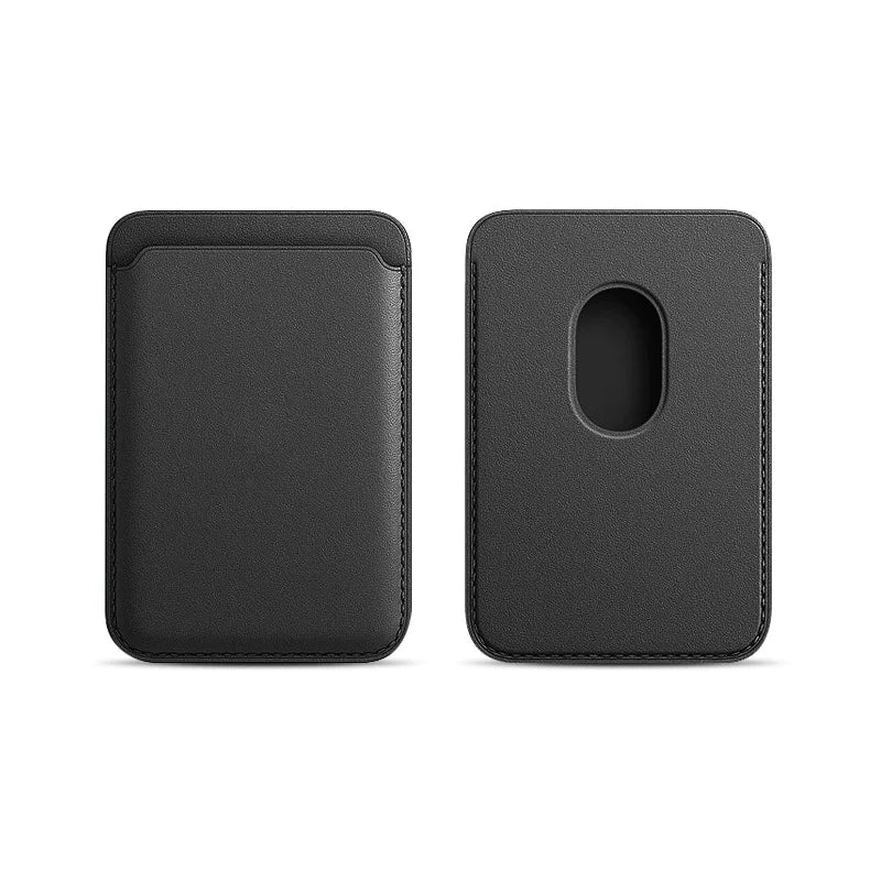 Phone Leather Magsafe Case with Magnetic Card Holder for IPhone