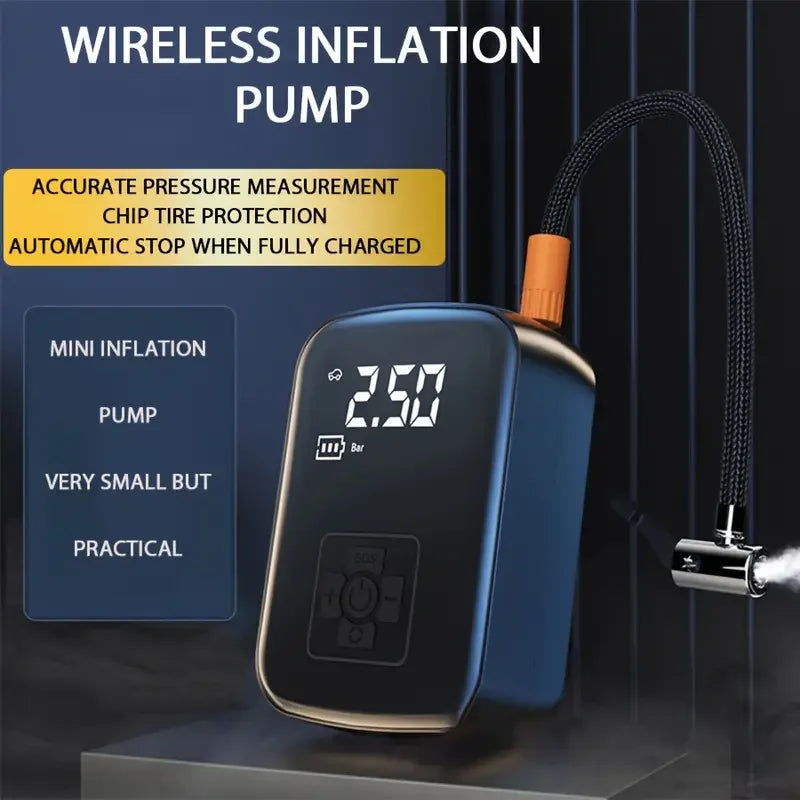 Wireless Portable Air Compressor - 150psi Fast Inflator