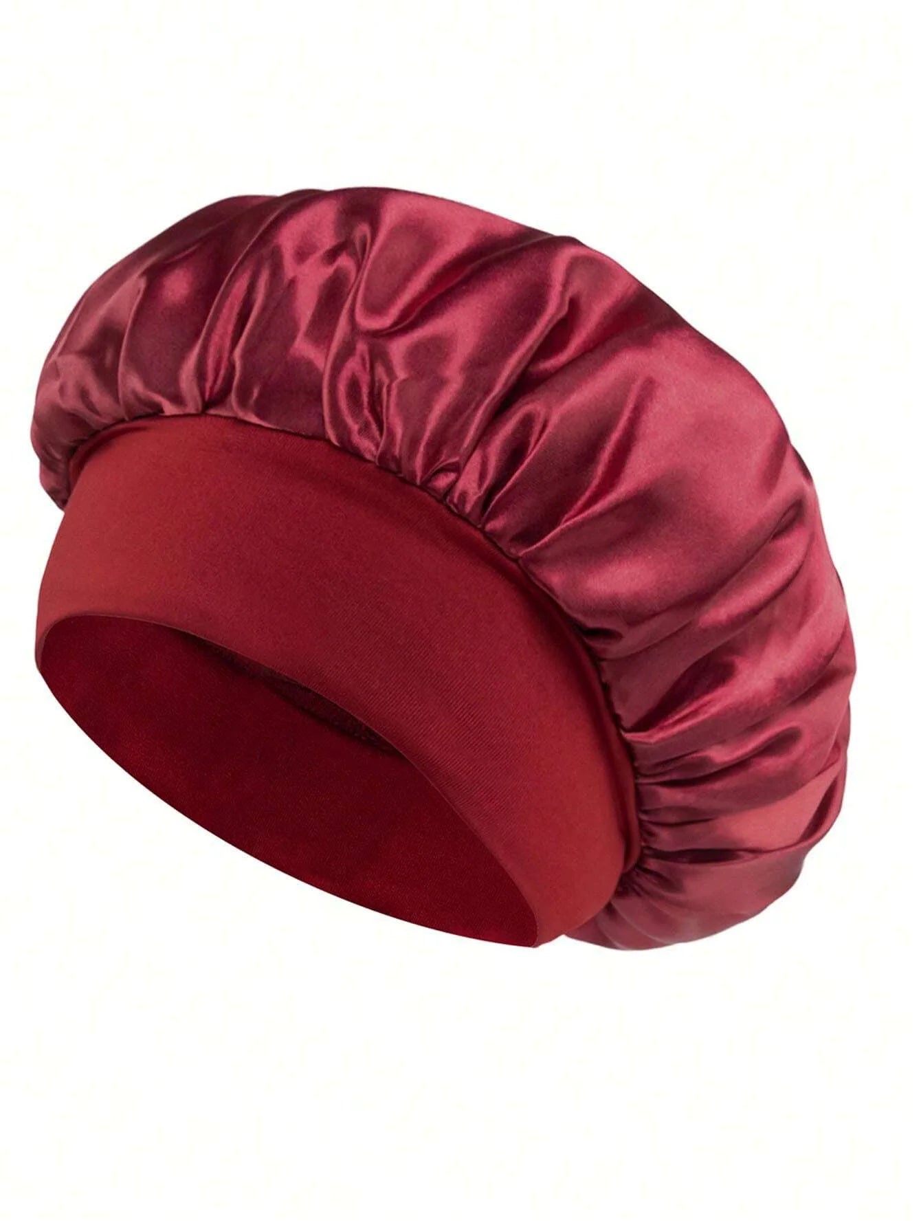 Satin Sleep Bonnet with Wide, Non-Marking Comfort Band (1pc or 2pc)