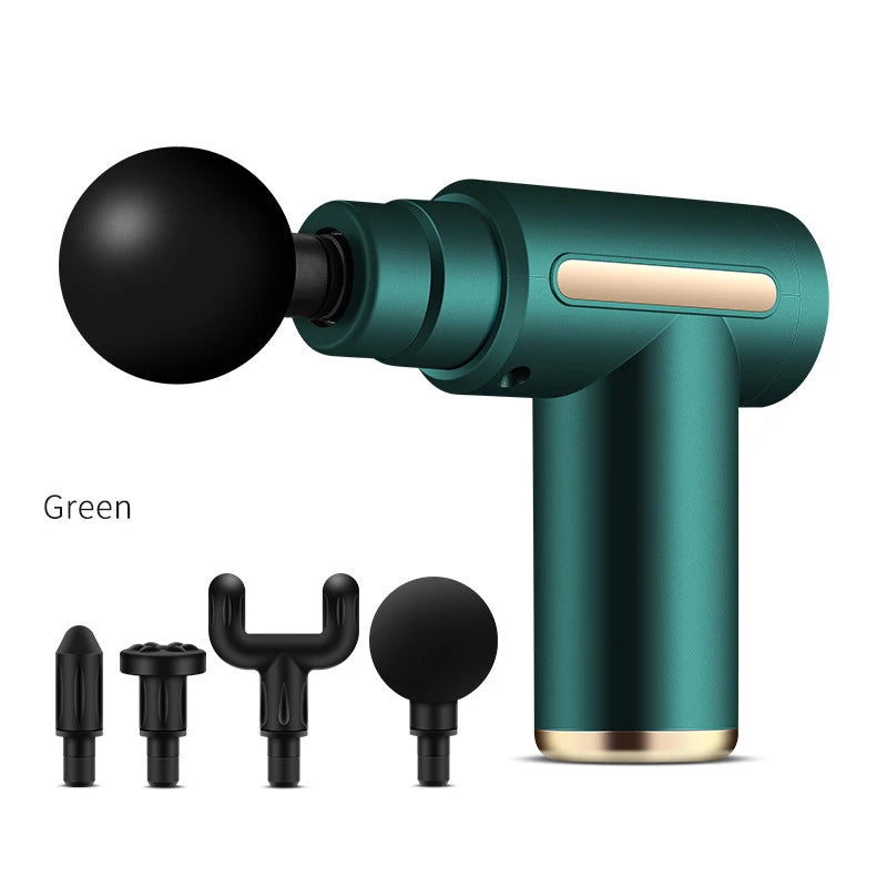 Portable Deep Tissue Massage Gun (24W, USB Type-C)