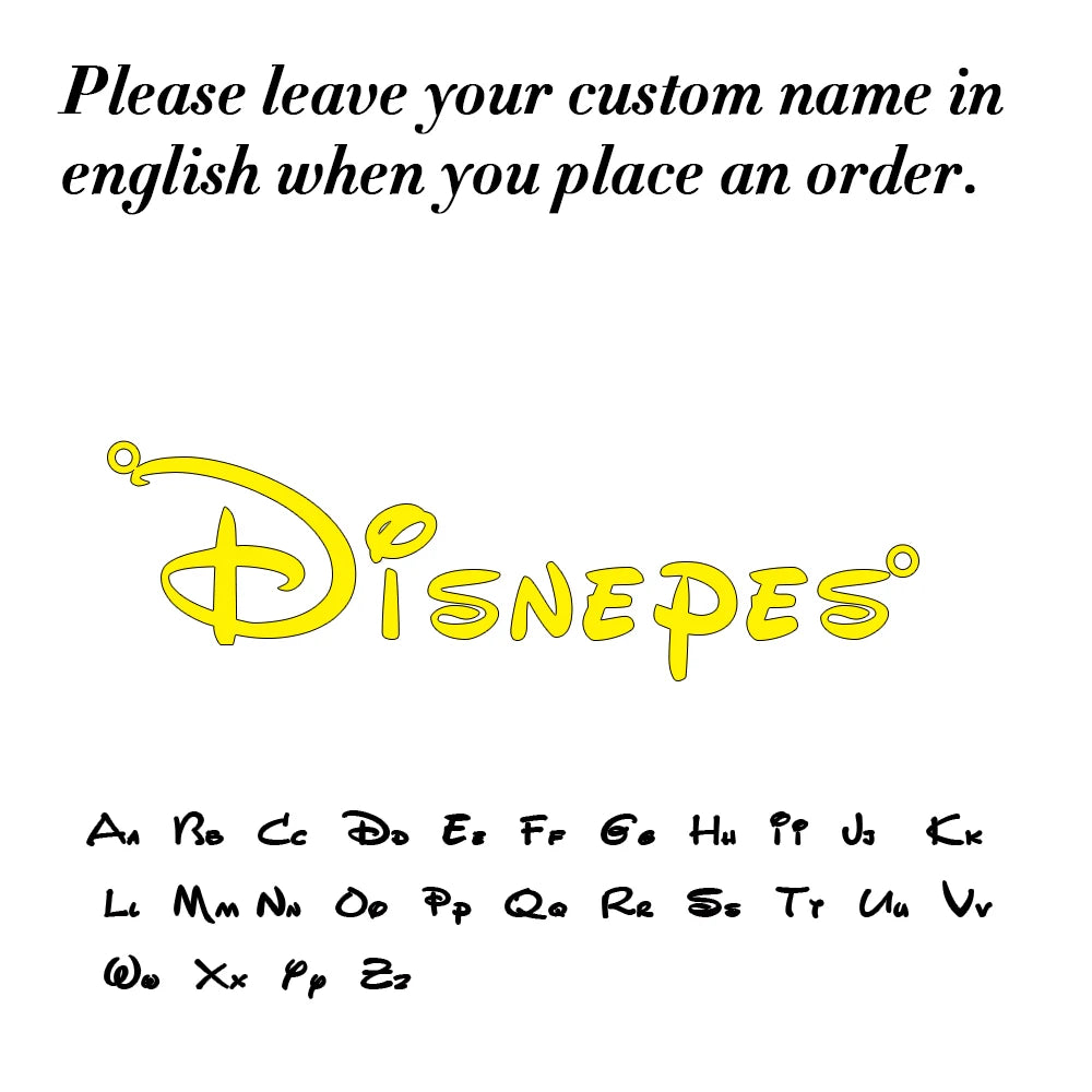Personalized Cursive Name Necklace - Custom Stainless Steel Jewelry